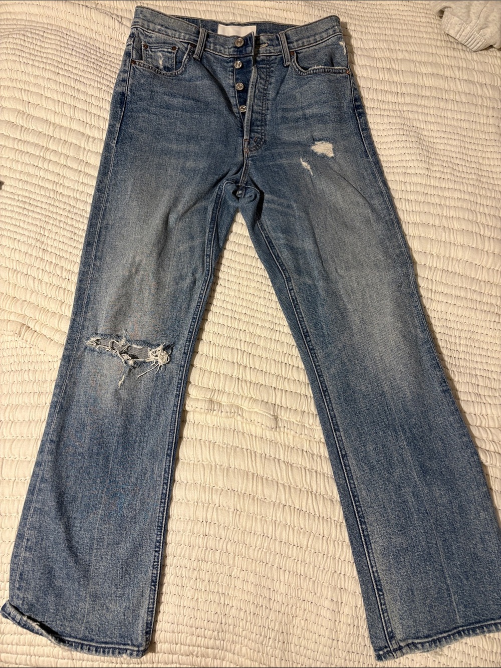 MOTHER Light Blue Denim Jeans
The tripper - 20 minutes of fame